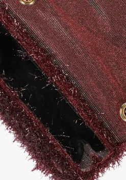 rode kurt geiger london schoudertas mini kensington tinsel