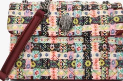 rode kurt geiger london schoudertas medium kensington