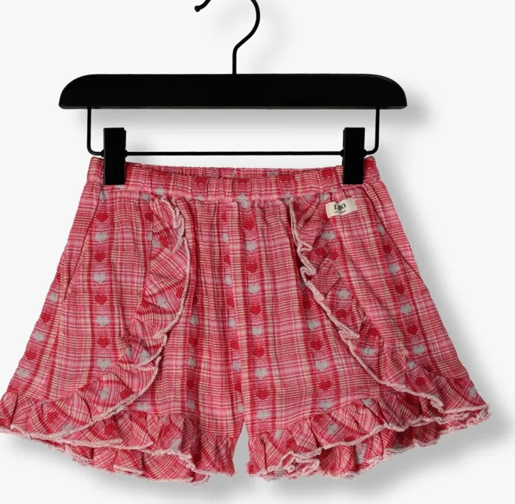 rode labo de colores korte broek lace