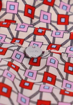 rode liu jo mini jurk abito ts.nav t5958