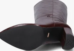 rode mexx hoge laarzen krystal indy