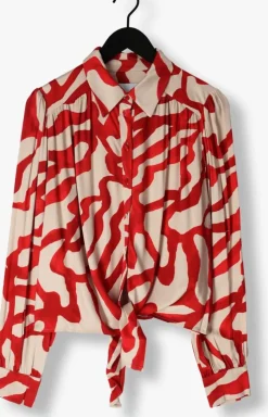 rode minus blouses jassie tie shirt