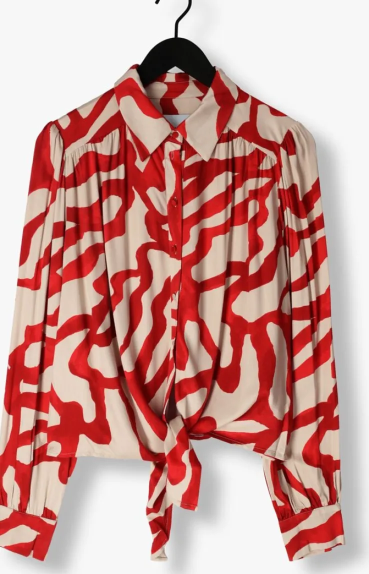 rode minus blouses jassie tie shirt