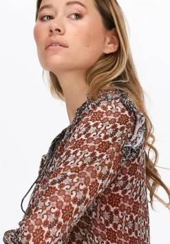 rode moliin maxi jurk uma