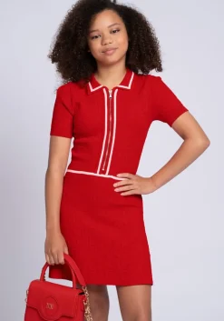 rode nik & nik mini jurk lieve dress