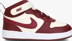 rode nike hoge sneakers court borough mid 2 (psv)