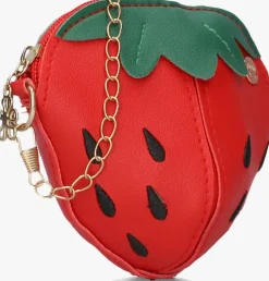 rode nono schoudertas strawberry bag