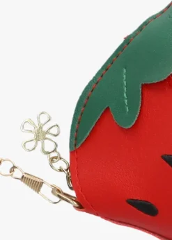 rode nono schoudertas strawberry bag