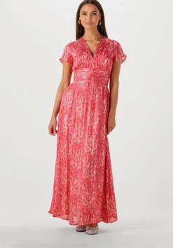 rode notre-v maxi jurk nv-fiorella