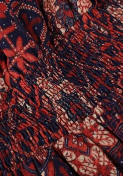 rode notre-v mini jurk mini dress nv-avery