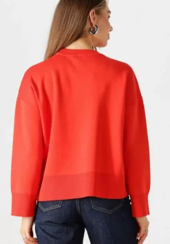 rode object trui objelly l/s oz o-neck knit div