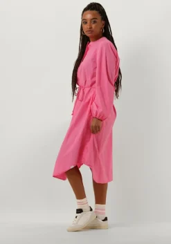 rode penn & ink midi jurk dress midi