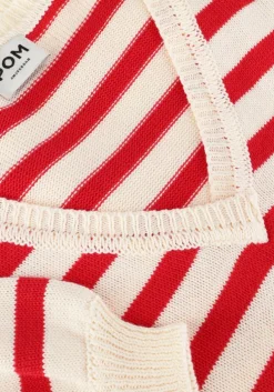 rode pom amsterdam trui striped scarlet