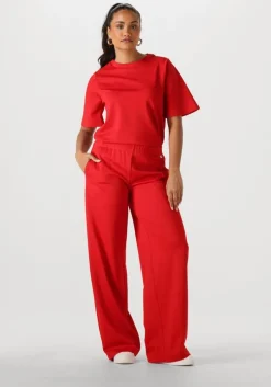 rode pom amsterdam t-shirt scarlet red summer