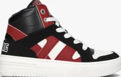 rode red-rag hoge sneaker 13785