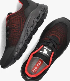 rode red-rag lage sneakers 13807