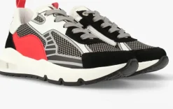 rode red-rag lage sneakers 13905