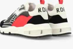 rode red-rag lage sneakers 13905