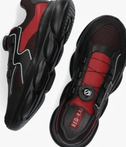 rode red-rag lage sneakers 13777