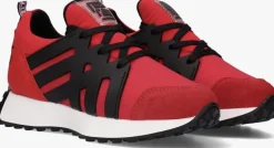 rode red-rag lage sneakers 13605