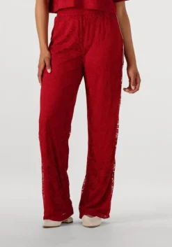 rode refined department wijde broek nova pants