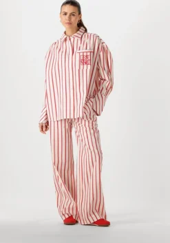 rode refined department wijde broek mara