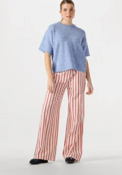 rode refined department wijde broek mara