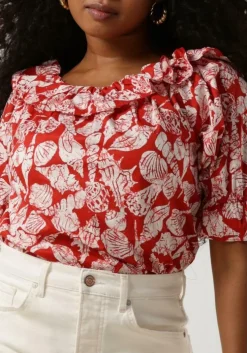 rode scotch & soda top off shoulder top with rufflesda