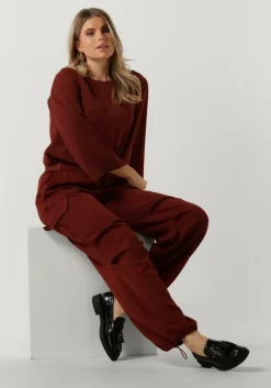 rode summum cargobroeken trousers fluid