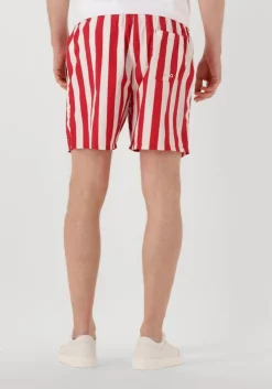 rode tommy hilfiger zwembroeken medium drawstring print