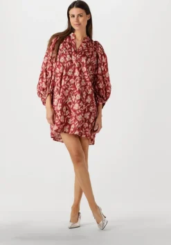 rode vanessa bruno mini jurk vanessa