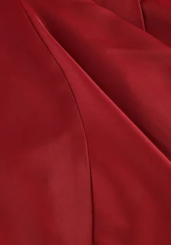 rode y.a.s. midi jurk yasthea 2/4 midi wrap dress s.