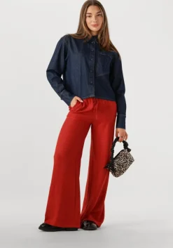 rode ydence wijde broek pants marielle