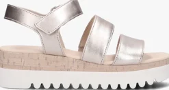 roségouden gabor sandalen 660 1