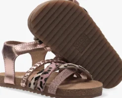 roségouden gioseppo sandalen trenton