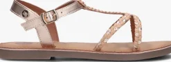 roségouden gioseppo sandalen 92153