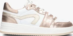 roségouden hip lage sneakers h1115