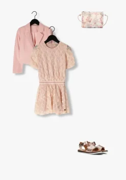 roségouden jochie & freaks platte sandalen daisy