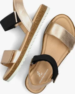 roségouden jochie & freaks platte sandalen soul