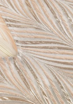 roségouden nukus top mirthe top shiny