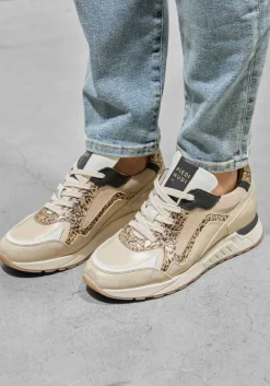 roségouden piedi nudi lage sneakers selva 17.46