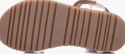 roségouden shoesme platte sandalen ca25s042