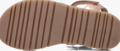 roségouden shoesme platte sandalen ca25s043