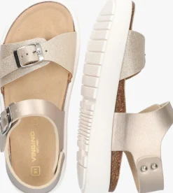 roségouden vingino platte sandalen vin825401