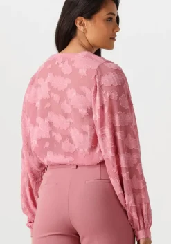 roze aaiko blouses alana chiffon flower pes 509