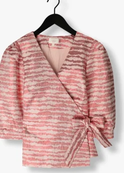 roze aaiko top lydas metallic pes 724