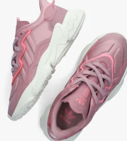 roze adidas lage sneakers ozweego j