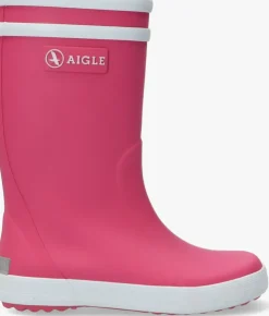 roze aigle regenlaarzen lollypop