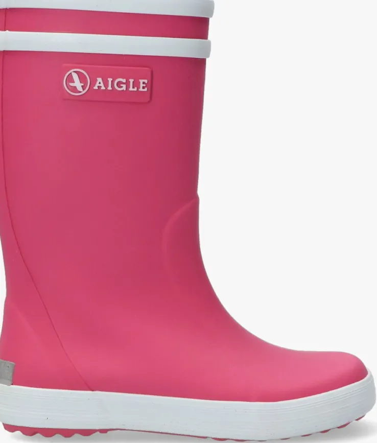 roze aigle regenlaarzen lollypop