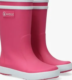 roze aigle regenlaarzen lollypop